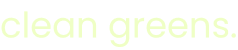 Clean Greens Logo